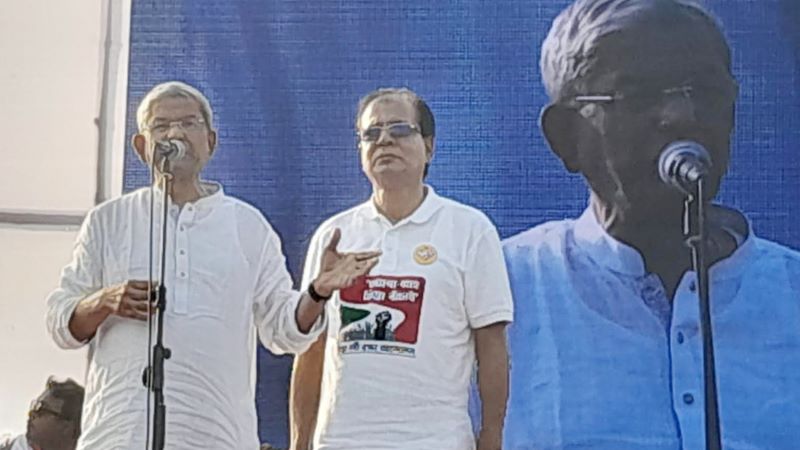 বন্ধু হলে তিস্তার পানি ও সীমান্ত হত্যা বন্ধ করতে হবে, ভারতকে মির্জা ফখরুল